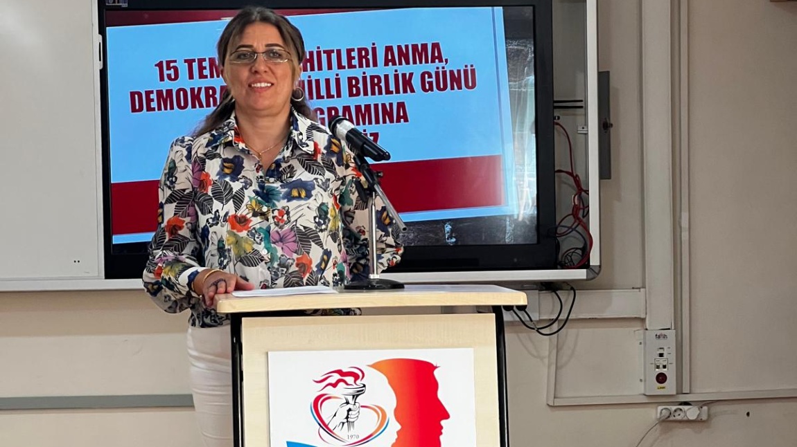 15 TEMMUZ ŞEHİTLERİ ANMA DEMOKRASİ VE MİLLİ BİRLİK GÜNÜ PROGRAMI DÜZENLENDİ